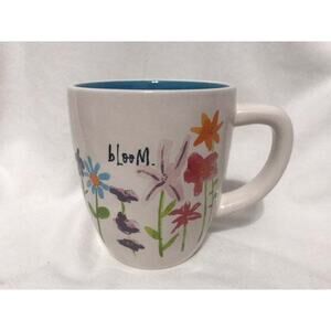 Rae Dunn Artisan Collection by Magenta bLooM watercolor flower coffee tea cup